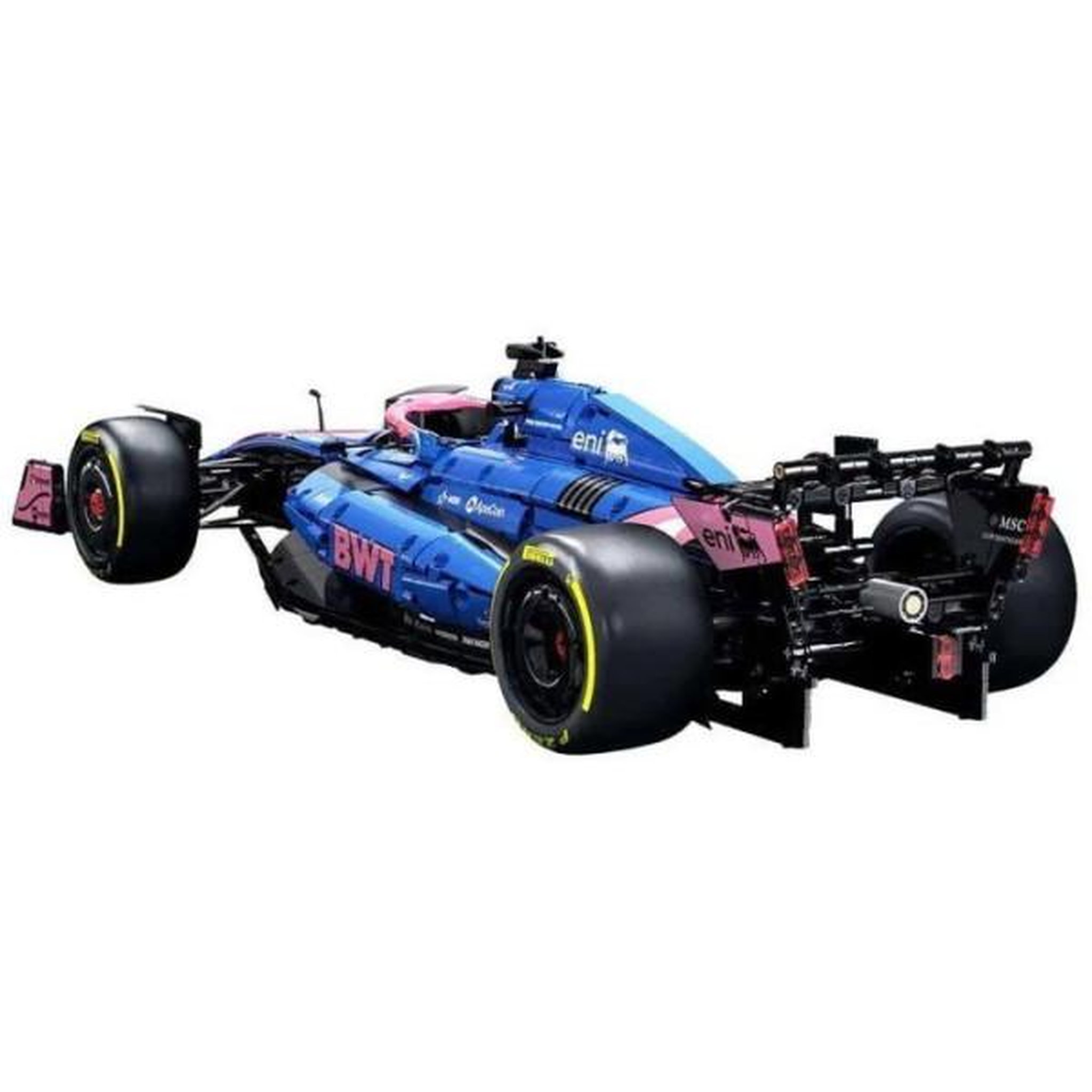 Voir la diapositive 4 : CONSTRUCTOR Voiture a construire - CADA - BWT Alpine F1 Team A525 1:8 - 2173 pieces - Formule 1 officielle