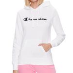 CHAMPION Sweat à Capuche  Femme Champion Hooded. Coloris disponibles : Blanc