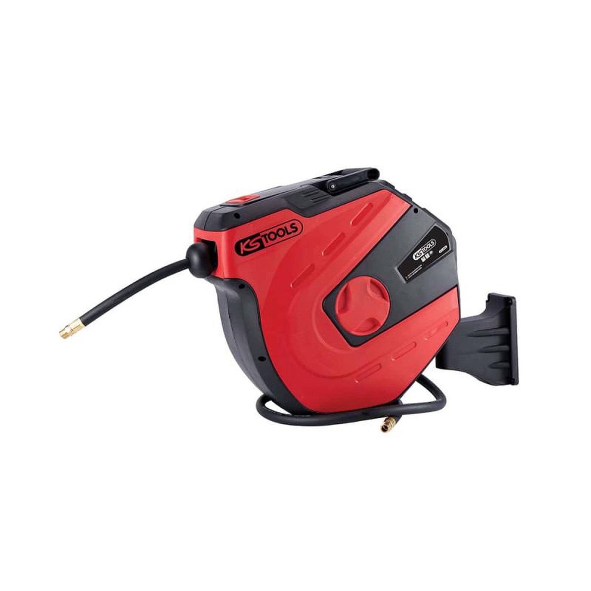 Ks Tools Enrouleur de tuyau d'air et d'eau ks tools - mural - 15m - 3/8 pouce - 515.3445