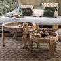 Voir la diapositive 4 : ATMOSPHERA Table d'Appoint en Bois  Gypsy  51cm Naturel