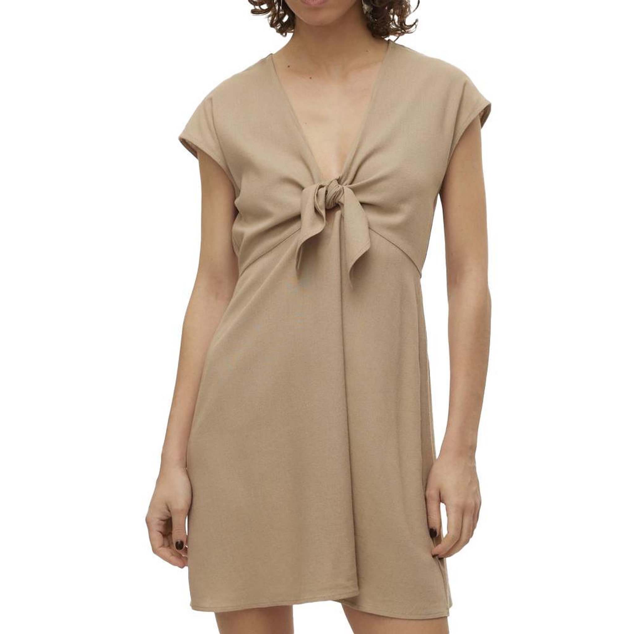 Vero Moda Robe Beige Femme Vero Moda Mymilo. Coloris disponibles : Beige
