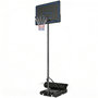 Voir la diapositive 5 : HOMCOM Panier de basketball sur pied mobile réglable H.1,35-3,05 m