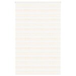 VIDAXL Store zebre beige marbre largeur du tissu 140,9 cm polyester