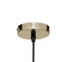 Voir la diapositive 3 : ATMOSPHERA Lampe Suspension en Verre  Phylas  37cm Transparent