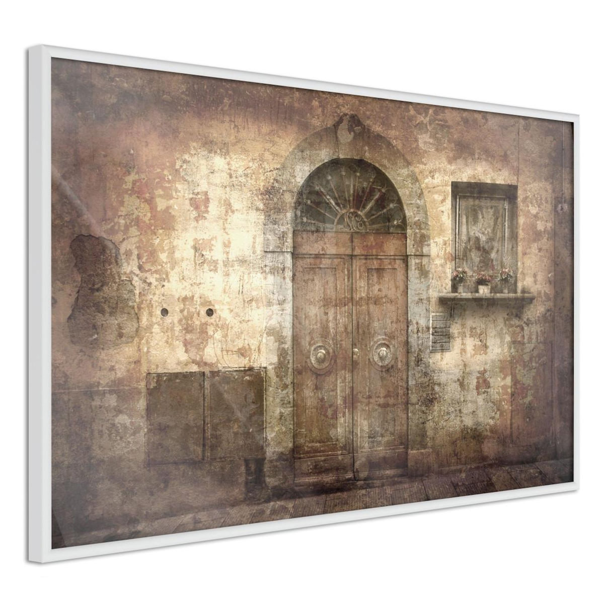 Paris Prix Affiche Murale Encadrée  Mysterious Door