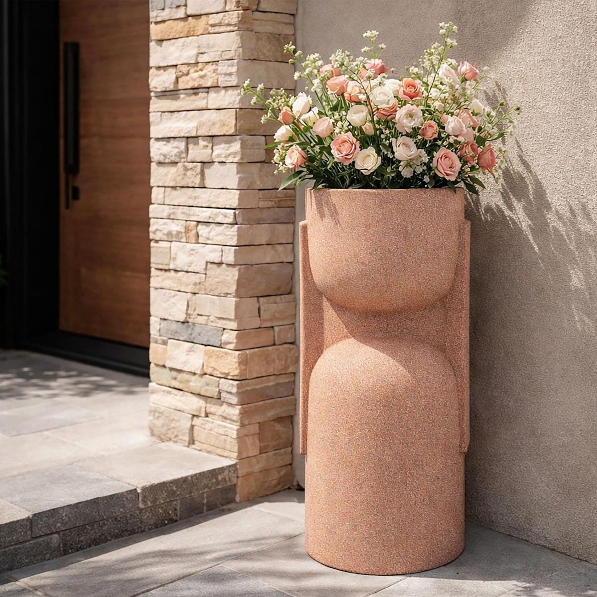 Paris Prix Cache-Pot Design  Nui  70cm Terracotta