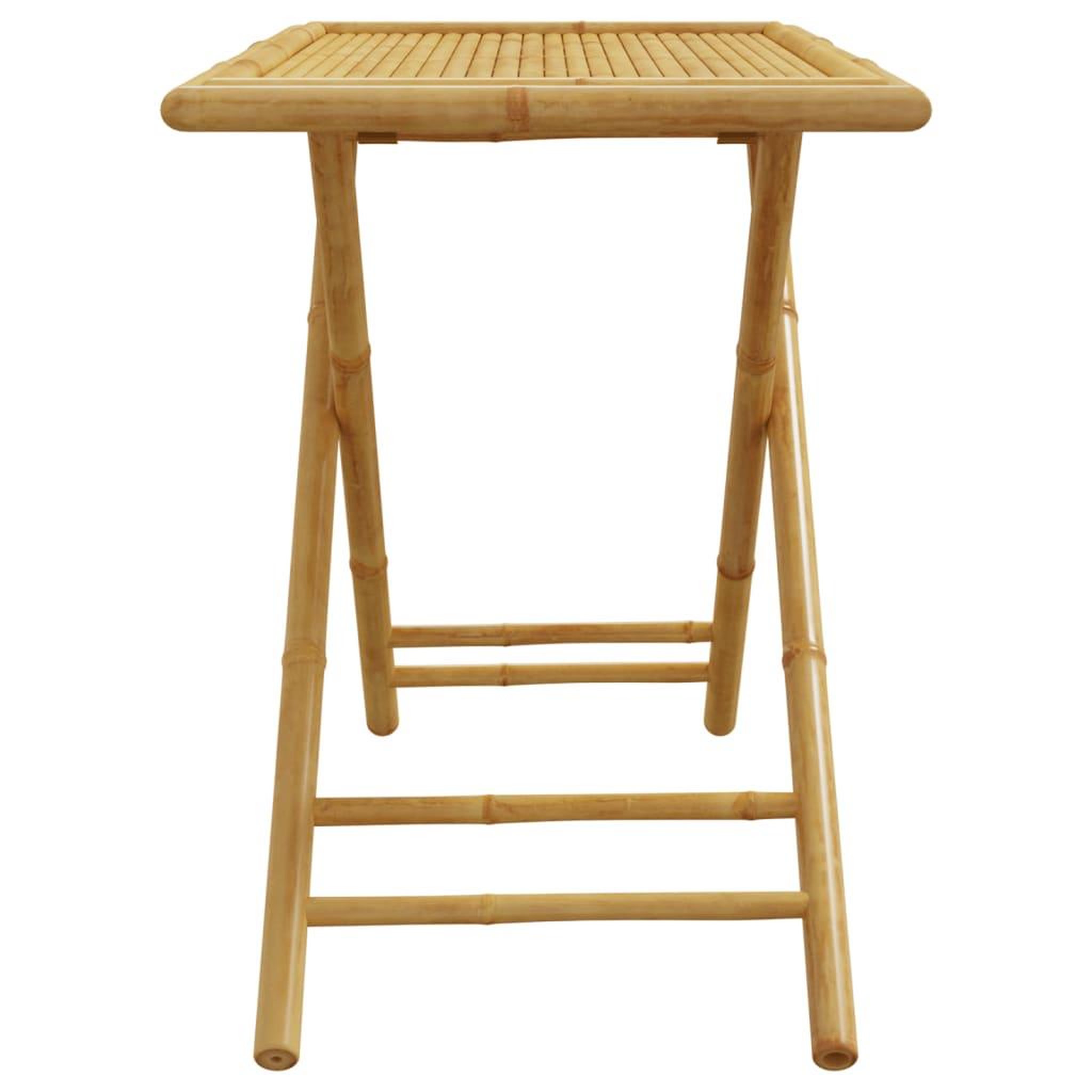 Voir la diapositive 5 : VIDAXL Table de jardin pliable 110x55x75 cm bambou