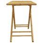 Voir la diapositive 5 : VIDAXL Table de jardin pliable 110x55x75 cm bambou