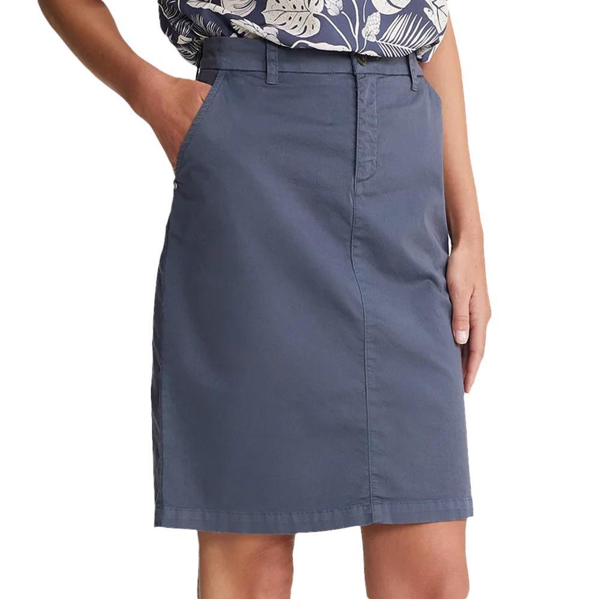 TBS Jupe Grise Femme TBS Leoni. Coloris disponibles : Gris