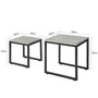 Voir la diapositive 3 : SOBUY SoBuy - Lot De 2 Tables D'appoint - Industriel - FBT42