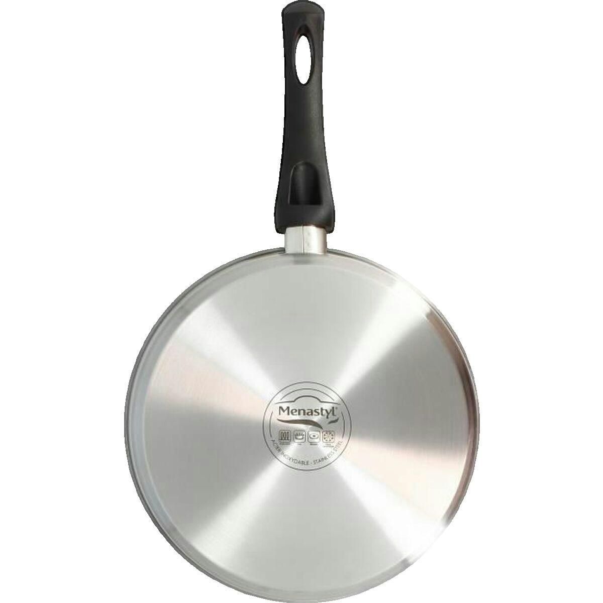MENASTYL CUISSON Sauteuse Menastyl en acier inoxydable 24 cm