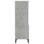 Voir la diapositive 5 : VIDAXL Buffet haut Gris beton 40x36x110 cm Bois d'ingenierie