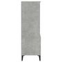 Voir la diapositive 5 : VIDAXL Buffet haut Gris beton 40x36x110 cm Bois d'ingenierie