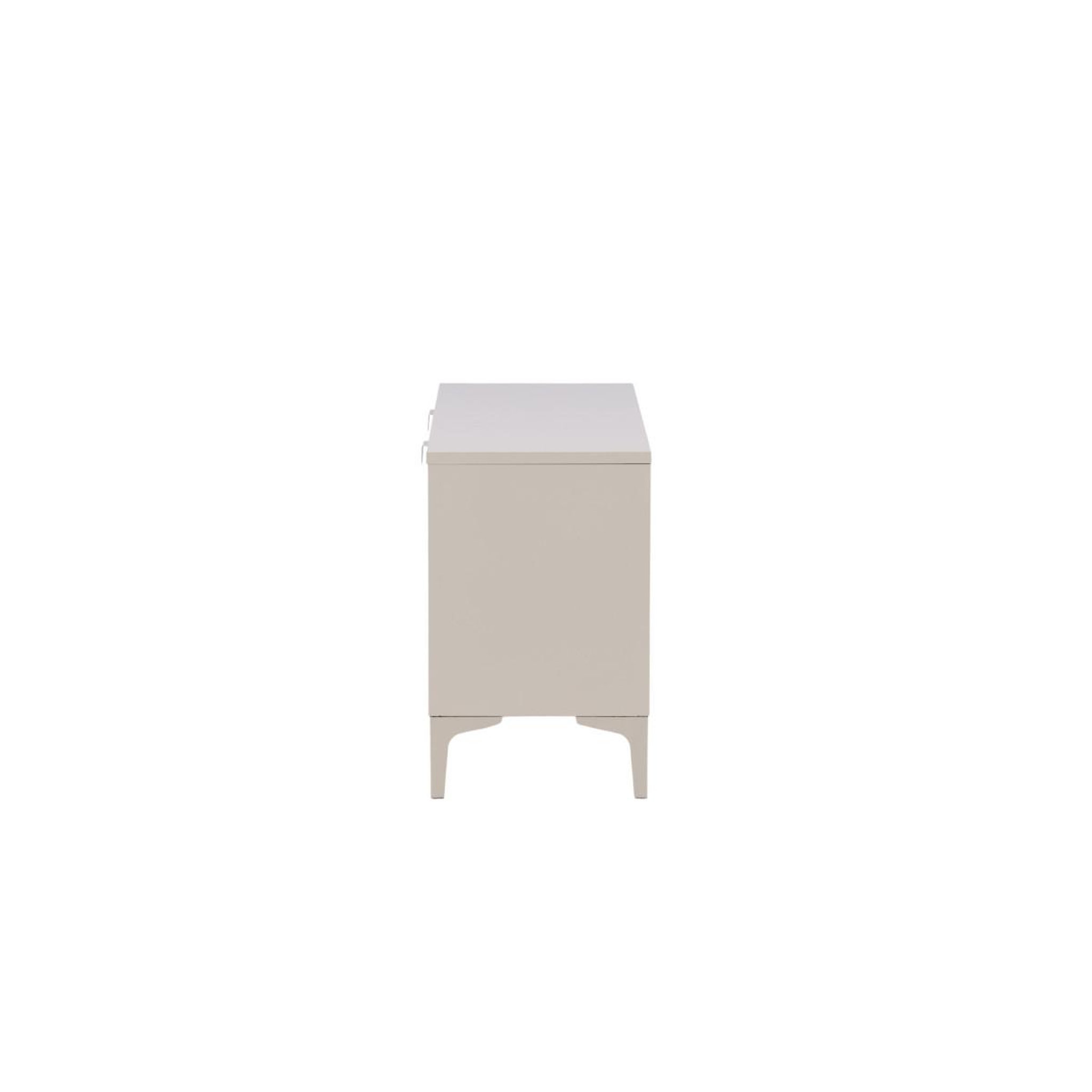 Voir la diapositive 3 : Paris Prix Meuble tv 2 portes  piring  120cm beige