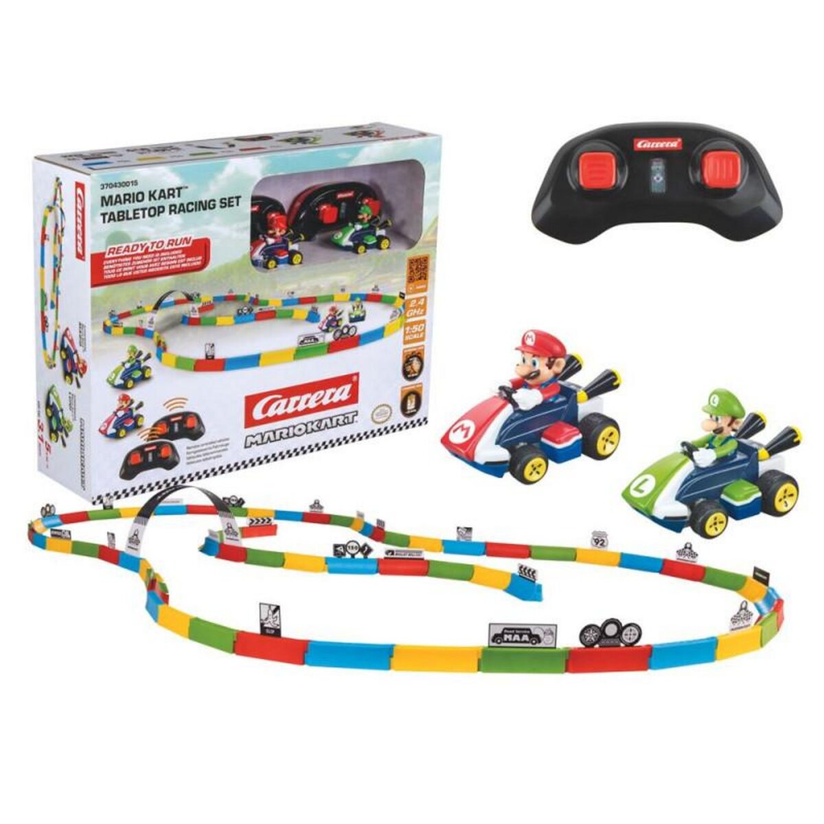 Carrera Véhicules télécommandés Carrera RC Mario Kart™ Tabletop Racing Set Mario & Luigi