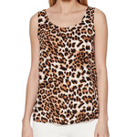 Vero Moda Top Léopard Femme Vero Moda Easy. Coloris disponibles : Marron