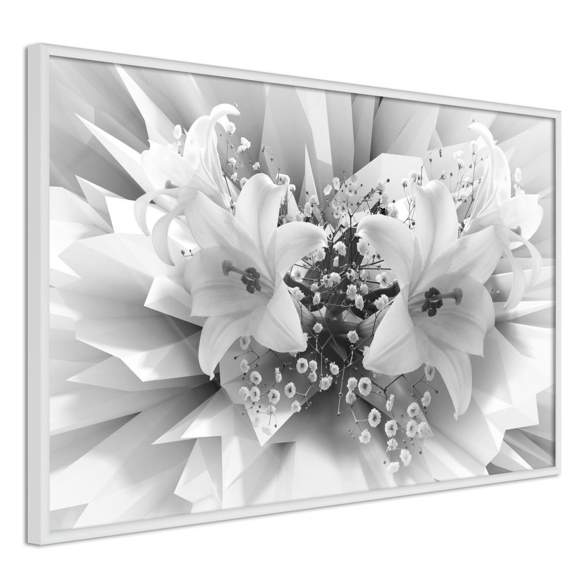 Paris Prix Affiche Murale Encadrée  Crystal Lillies