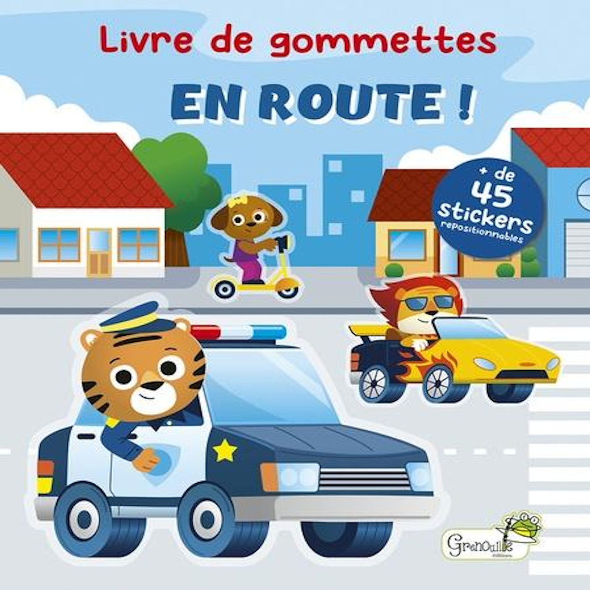 EN ROUTE ! + DE 45 STICKERS REPOSITIONNABLES, Marbehant Cécile