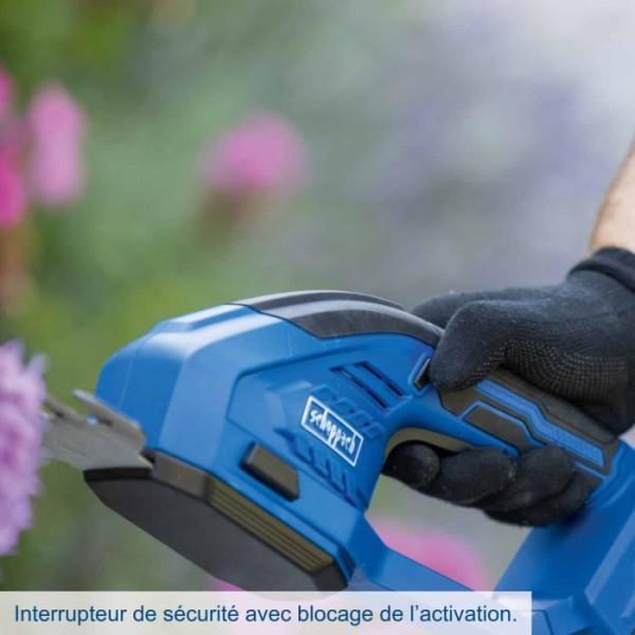Voir la diapositive 3 : SCHEPPACH Coupe-bordure/taille-haies sans fil SCHEPPACH C-HTGS200-X - Set S - 2 en 1 - Batterie 20V IXES 2Ah + chargeur