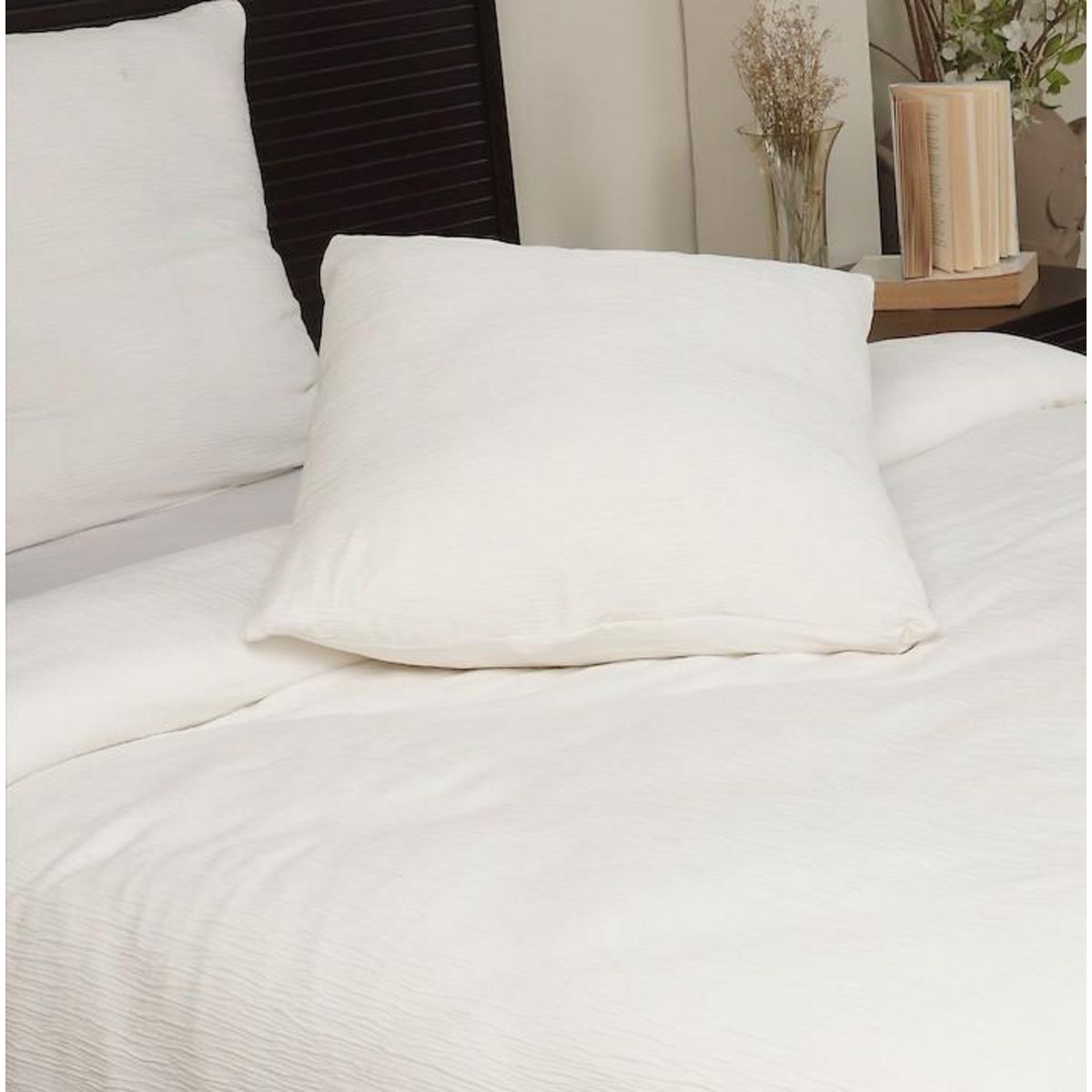 Les Ateliers du Linge Parure Gaze De Microfibre 260x240cm Blanc