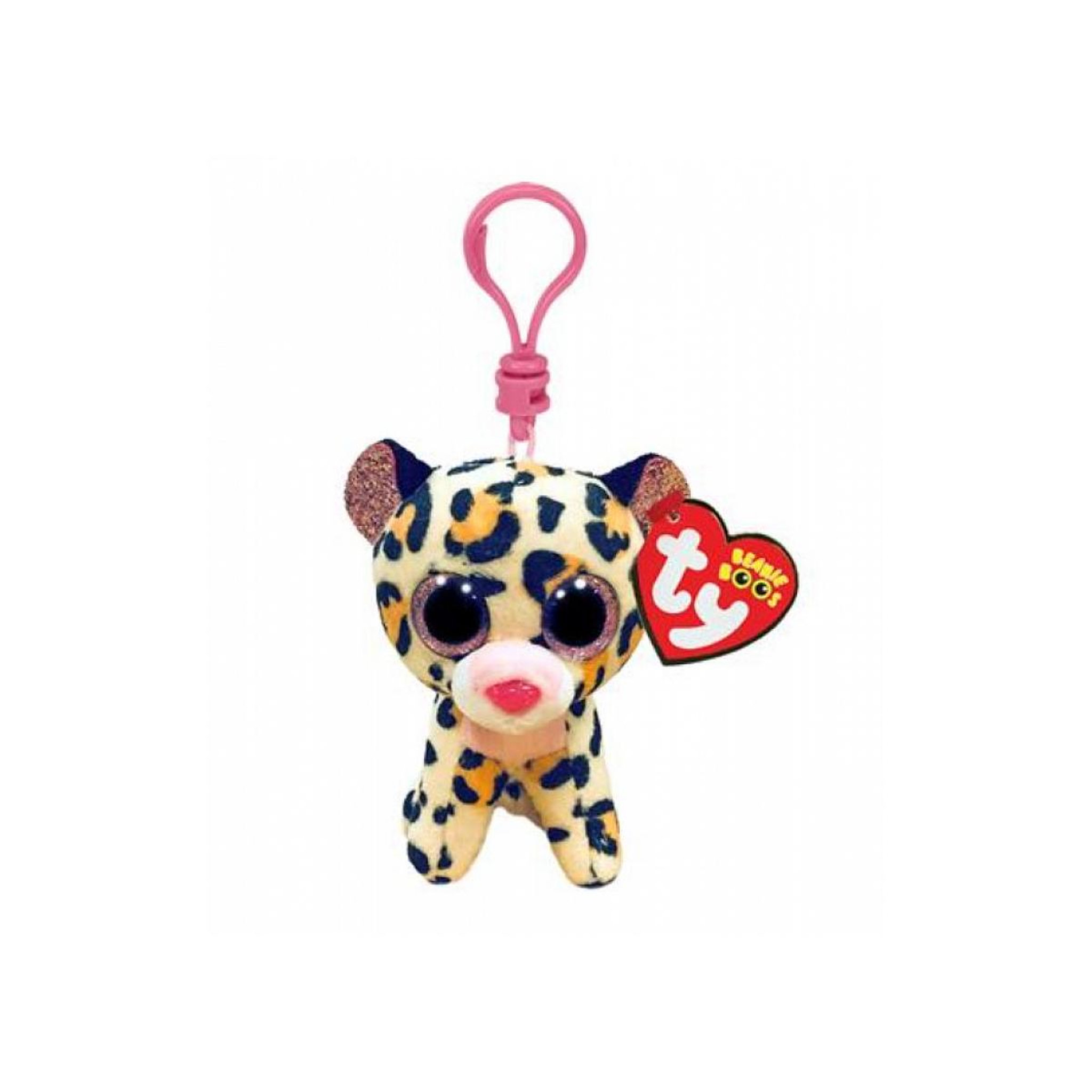 Ty Beanie Boos Clip Livvie Le Leopard