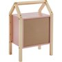 Voir la diapositive 7 : Table de chevet enfant  2 tiroirs L46cm CLEM