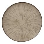 SECRET DE GOURMET Lot de 6 Assiettes Plates  Gloria  28cm Champagne