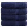 Voir la diapositive 1 : VIDAXL Serviettes de douche de qualité supérieure SOLUND 4 pcs