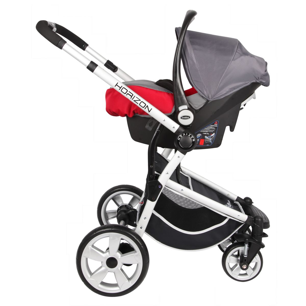 TROTTINE Poussette combiné duo 3 en 1 Horizon