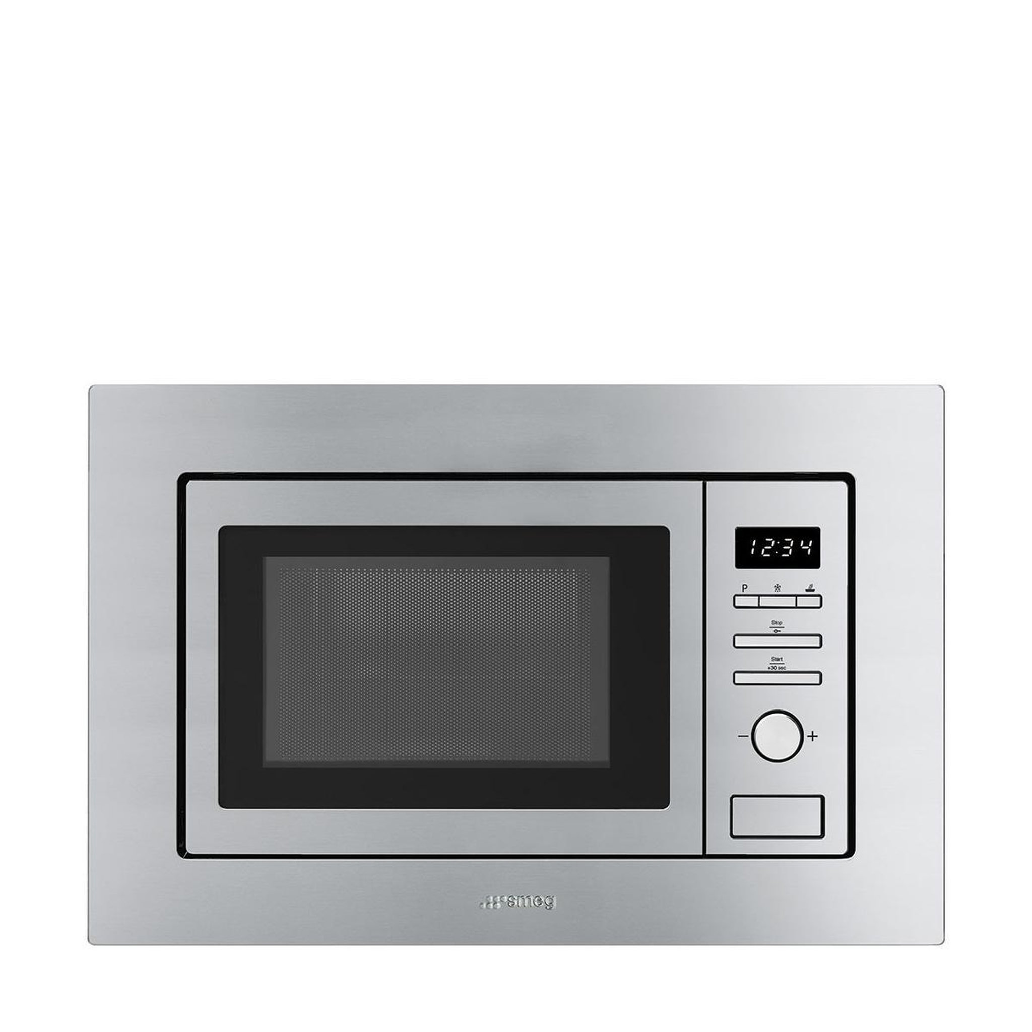 Voir la diapositive 2 : SMEG Four à micro-ondes encastrable avec gril Smeg FMI017X 20 L 800 W Acier inoxydable