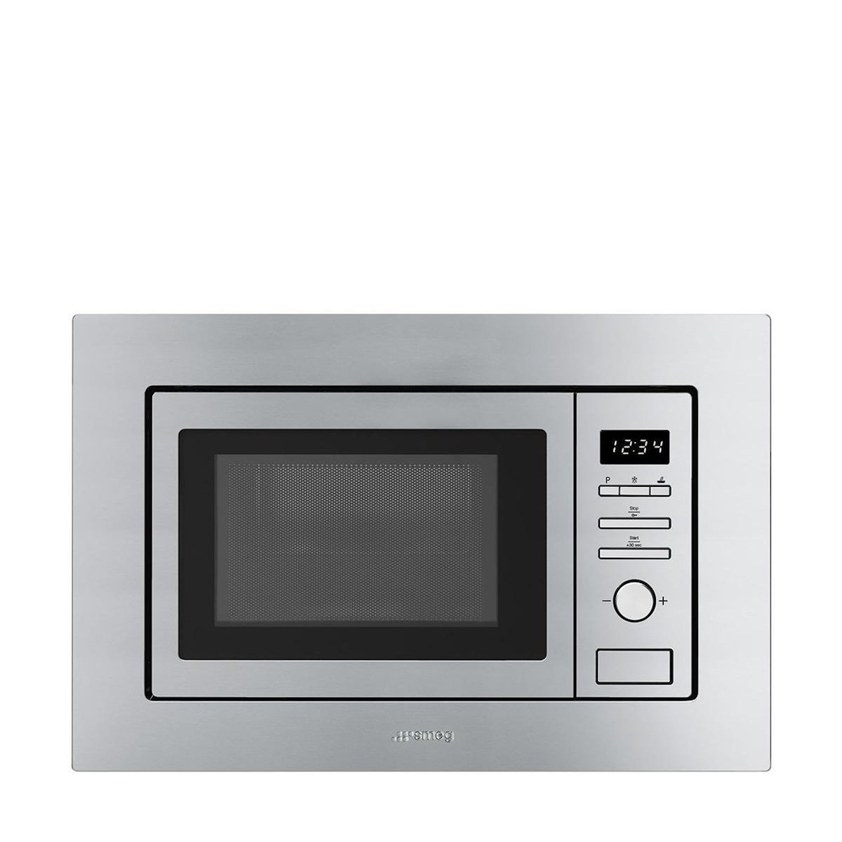SMEG Four à micro-ondes encastrable avec gril Smeg FMI017X 20 L 800 W Acier inoxydable