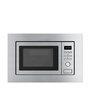 Voir la diapositive 2 : SMEG Four à micro-ondes encastrable avec gril Smeg FMI017X 20 L 800 W Acier inoxydable