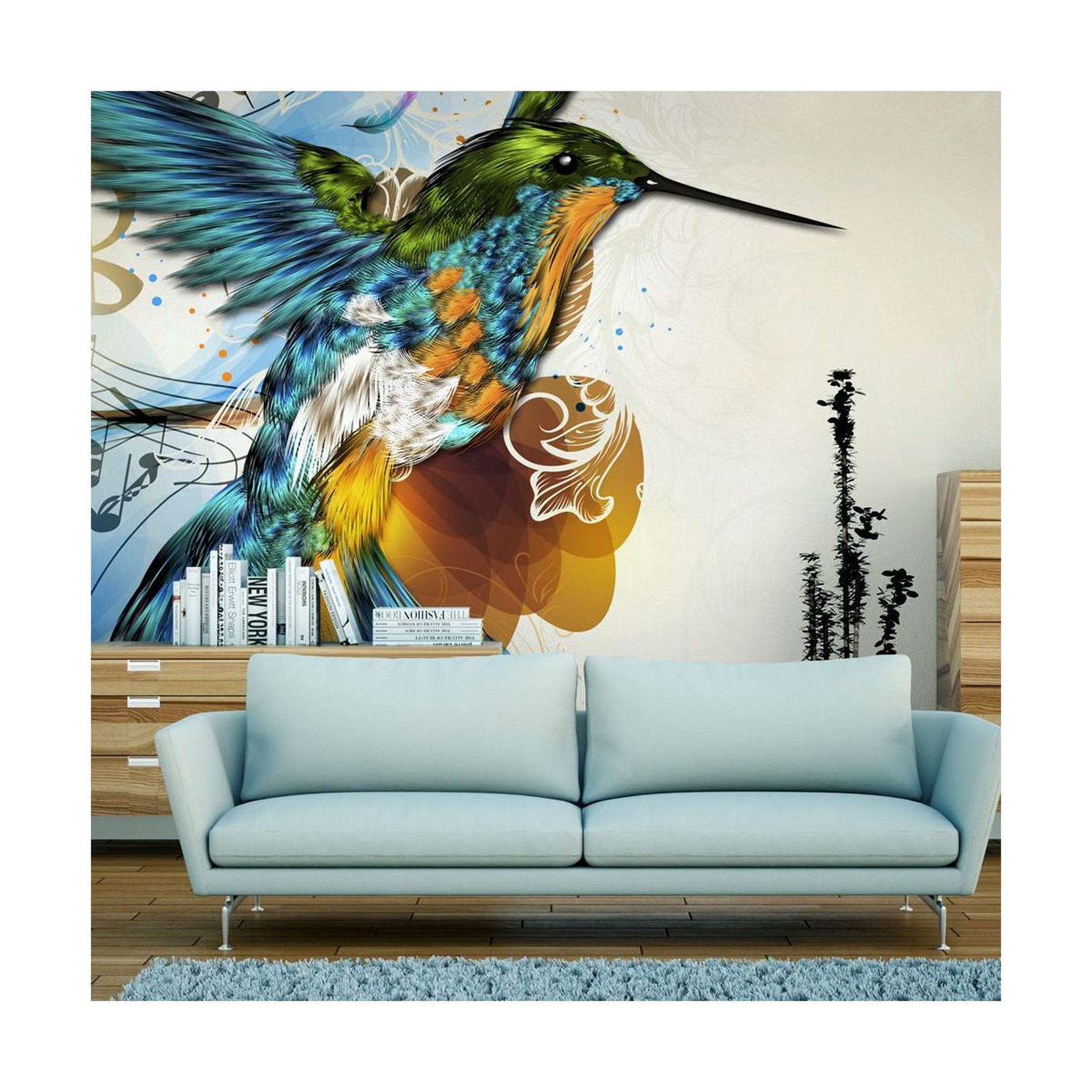 Voir la diapositive 1 : Paris Prix Papier peint  marvelous bird