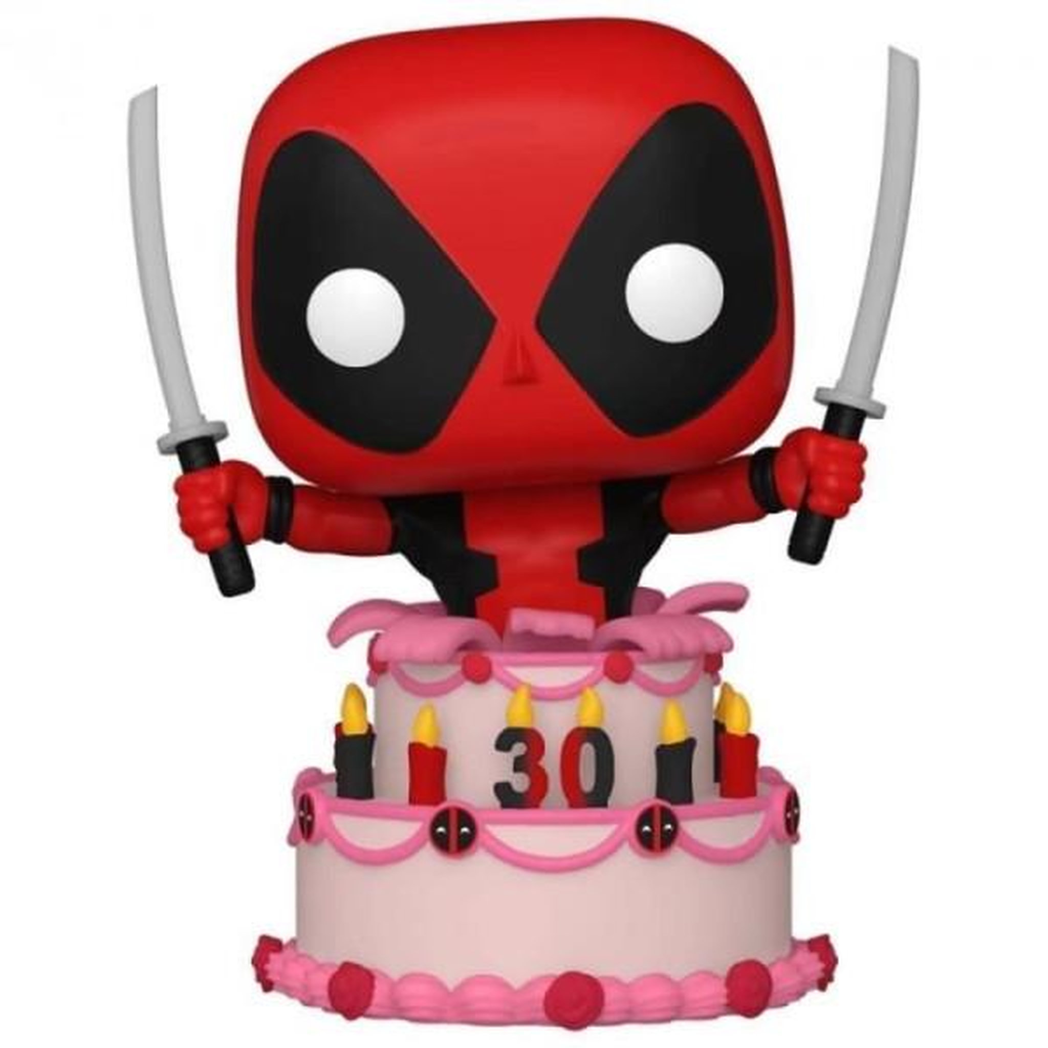 Funko Figurine Funko Pop! Marvel : Deadpool in Cake – Tete oscillante 776