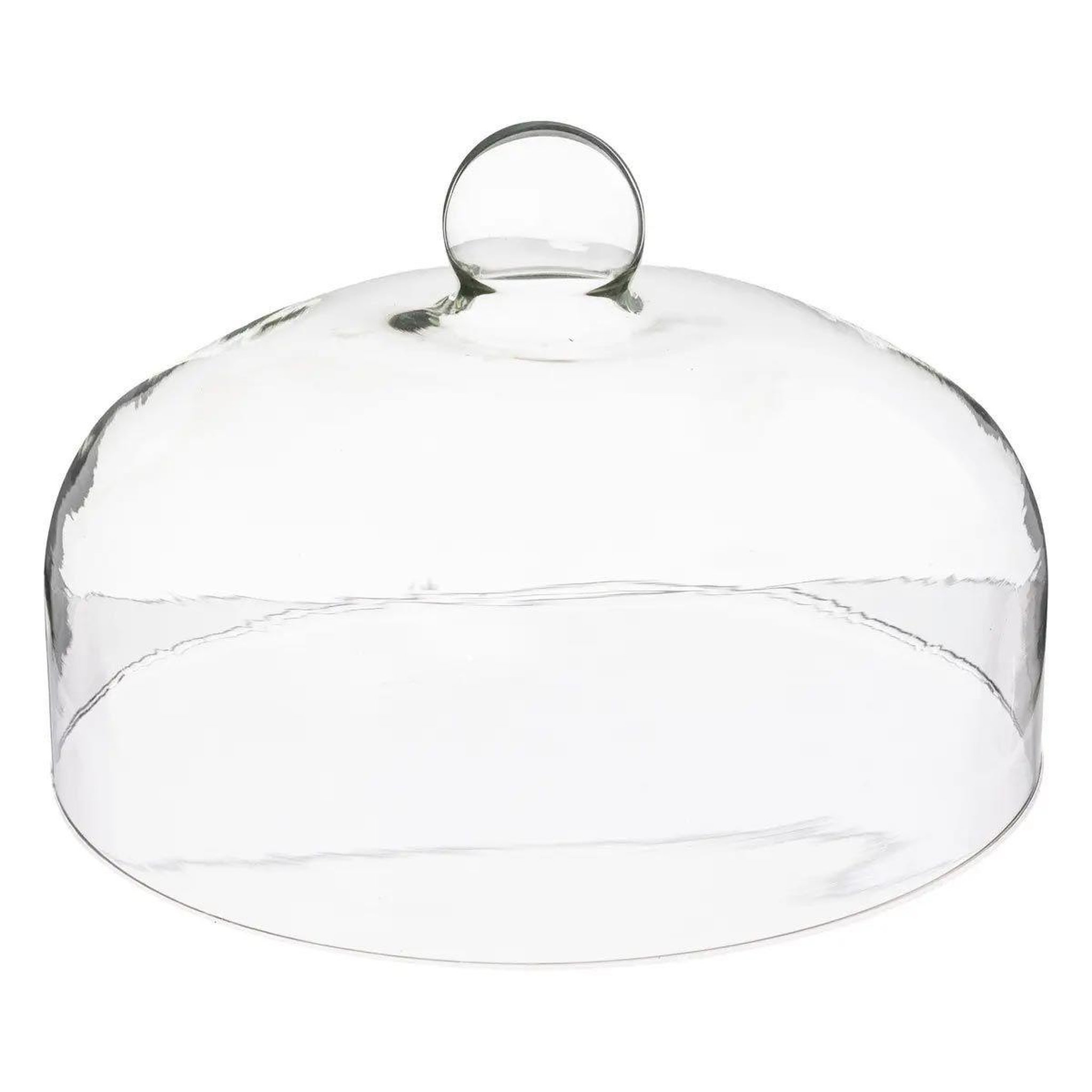 Voir la diapositive 2 : SECRET DE GOURMET Cloche protection avec plateau  acacia  28cm marron