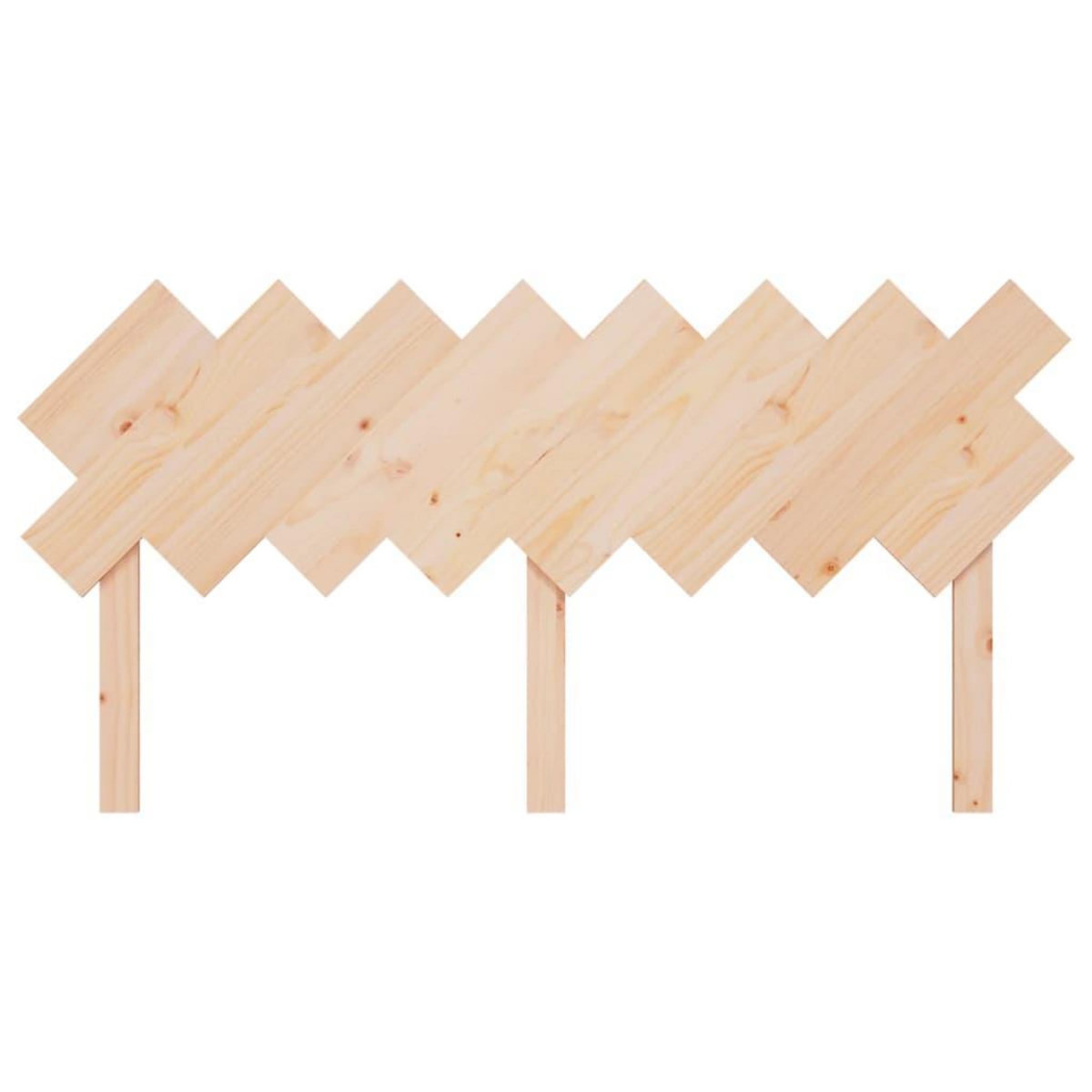 VIDAXL Tete de lit 159,5x3x80,5 cm Bois massif de pin