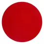 SECRET DE GOURMET Set de table rond Okaloo - Diam 38 cm - Rouge