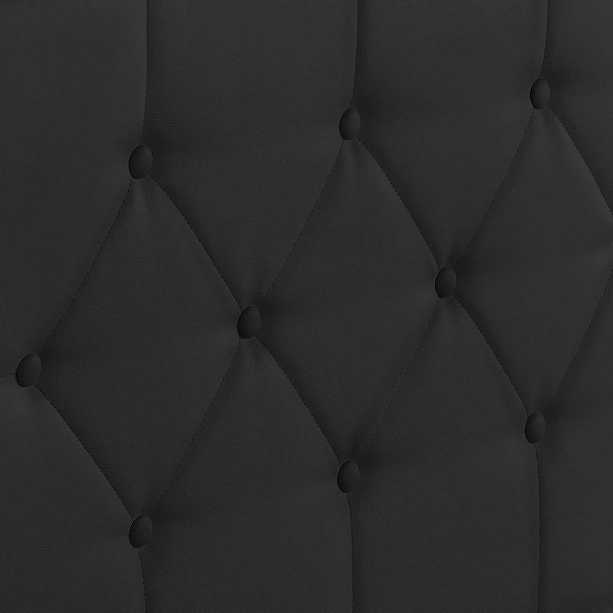 Voir la diapositive 5 : ID MARKET Lit coffre double austin avec tête de lit et sommier 140 x 190 cm pvc noir