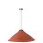 Voir la diapositive 2 : Paris Prix Lampe Suspension en Jonc de Mer  Angelique  82cm Terracotta