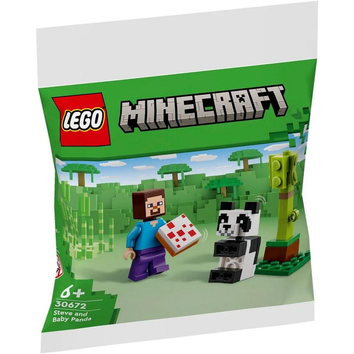LEGO LEGO Minecraft - Steve et le bébé panda (Polybag) - 30672