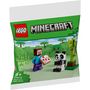 Voir la diapositive 1 : LEGO LEGO Minecraft - Steve et le bébé panda (Polybag) - 30672