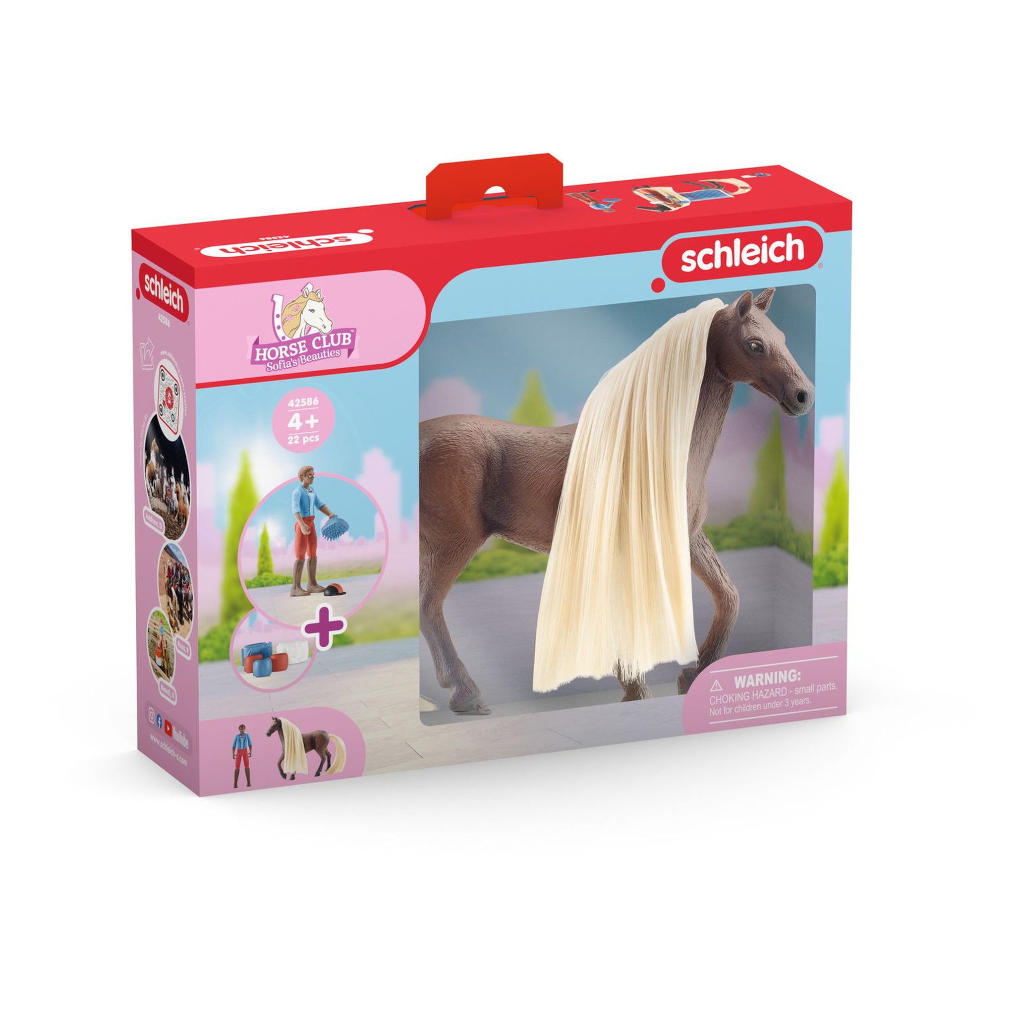 Voir la diapositive 1 : Schleich STARTER SET LEO & ROCKY SOFIA S BEAUTIES