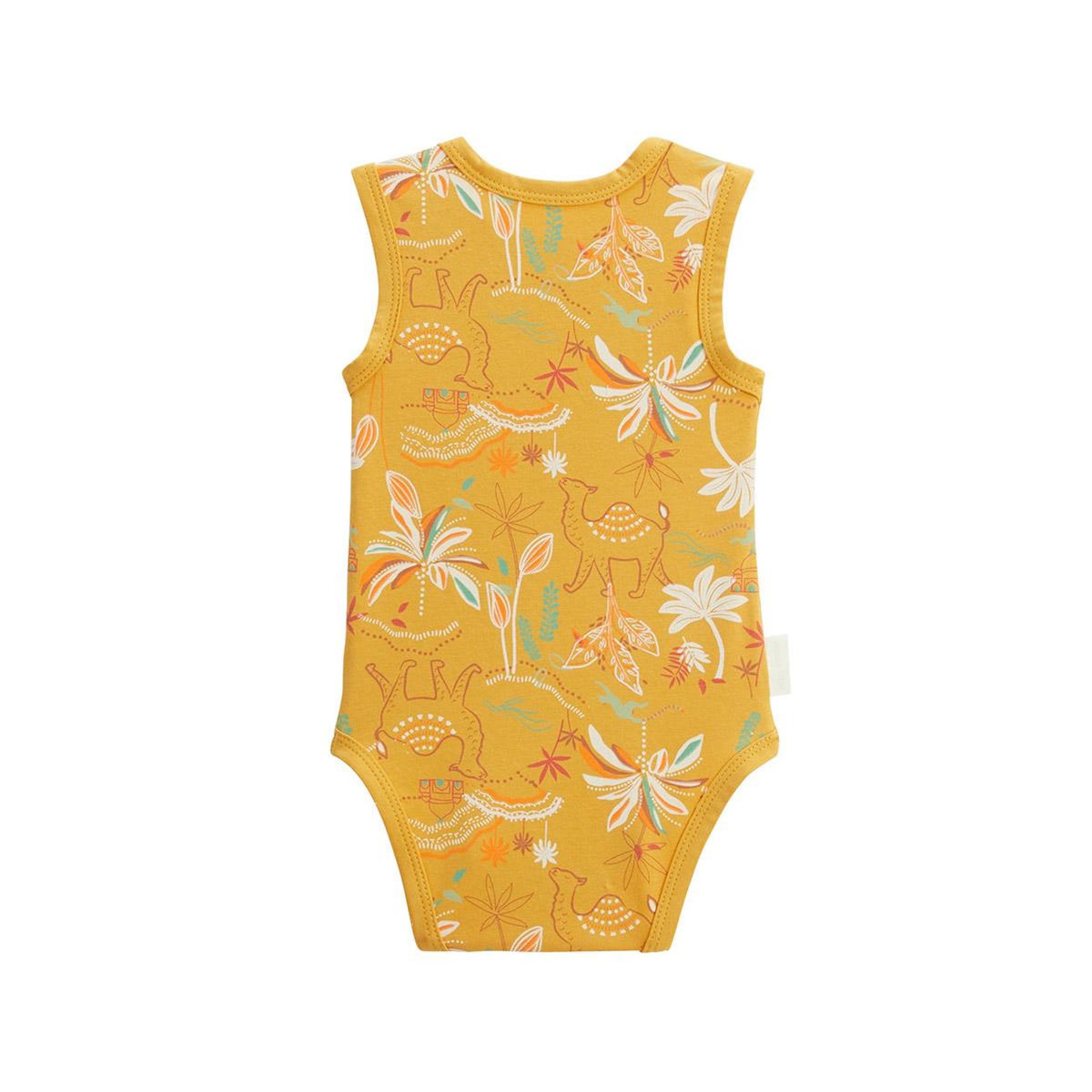 Petit Béguin Lot de 2 bodies bébé sans manches Liwa