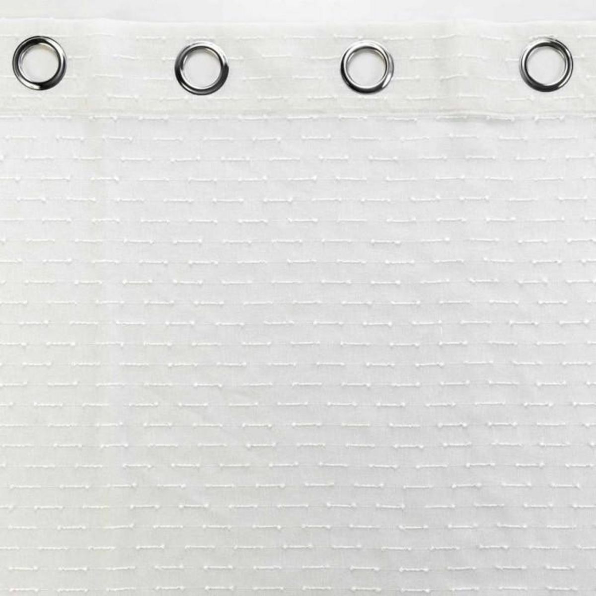Paris Prix Rideau Voilage à Œillets  Cyrielle  140x240cm Blanc
