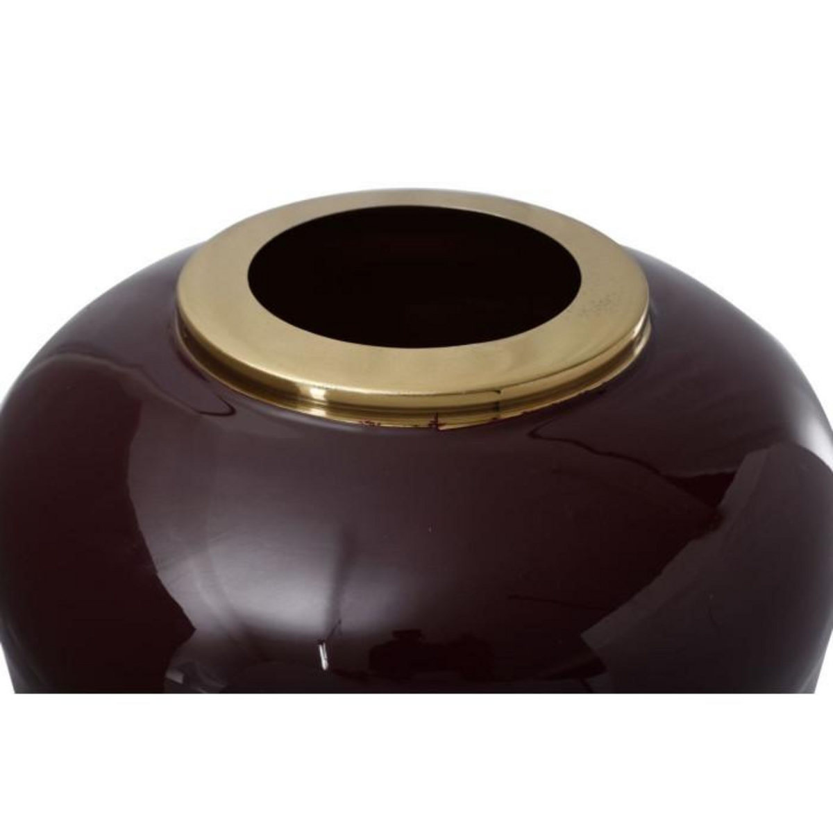 Paris Prix Vase Design  Touna  81cm Violet & Or