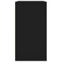 Voir la diapositive 5 : VIDAXL Armoire a cosmetiques noir 80x40x75 cm bois d'ingenierie
