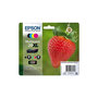 Voir la diapositive 1 : Epson EPSON Multipack T2996 - Fraise - Noir, Cyan, Magenta, Jaune XL