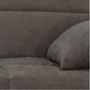 Voir la diapositive 5 : MARKET24 Canapé clic clac 3 places - Taupe - Matelas 17 cm - L223 x P96 x H 103 cm - MEGAN
