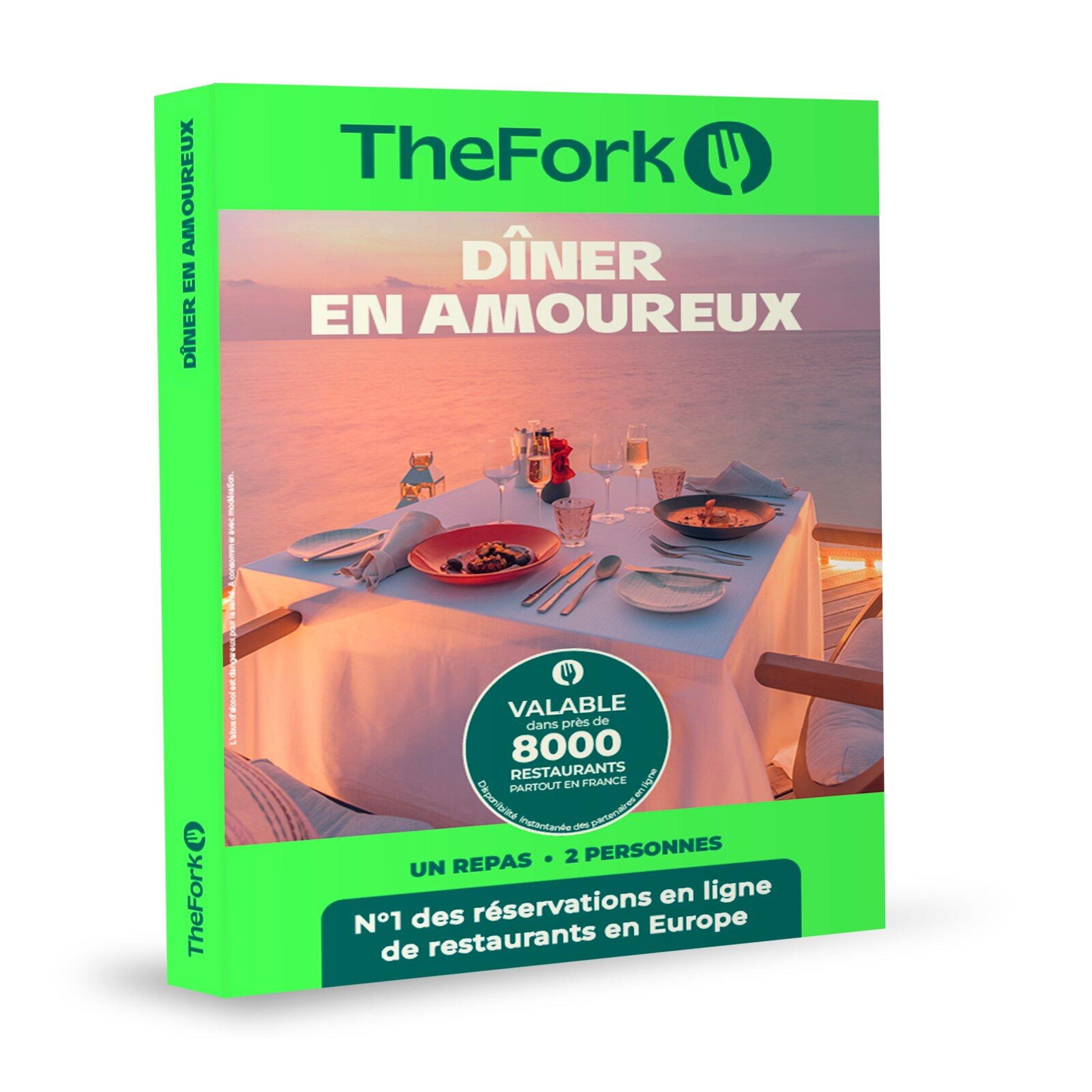 Voir la diapositive 2 : THEFORK Coffret cadeau TheFork - Dîner en amoureux