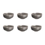 BJORN Bol STELLAR Ø14cm - 6 pièces - Gris béton